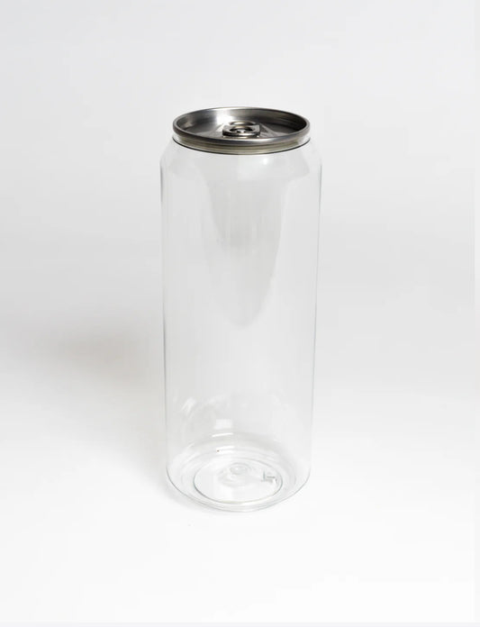 500ml PET Slim Can - Incl Standard Lid (Box of 200)